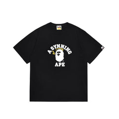 Bathing Shark print T Shirts High-quality 100% cotton streetwear