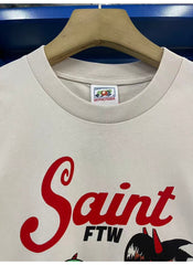 Saint Michael T Shirts High-quality, trendy pure cotton clothing