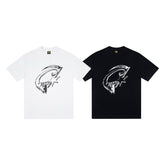 CORTEIZ T-shirt Y2K Heavyweight Hands Print Oversized Streetwear T-Shirt