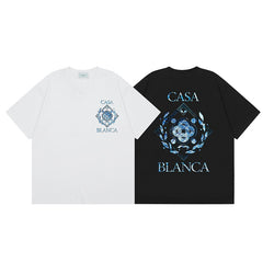Casablanca T SHIRTS High-quality pure cotton streetwear