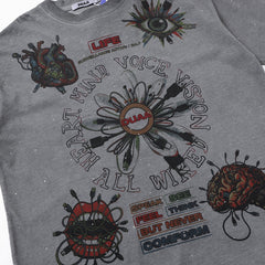 DUAA T Shirts High-quality pure cotton trendy unisex heavyweight