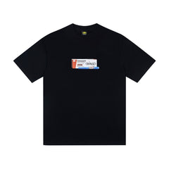 CORTEIZ T-shirt Y2K Parody Pill Box Printed Oversized Streetwear Tee