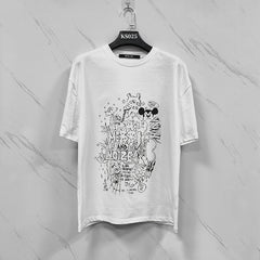 KSUBI T SHIRTS High-quality 260g 32-count double-yarn pure cotton streetwear—suitable for all seasons.