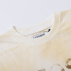 SATOSHI T Shirts High-quality pure cotton trendy unisex heavyweight loose fit fashionable and versatile