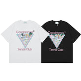 Casablanca T SHIRTS High-quality pure cotton streetwear