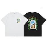Casablanca T SHIRTS High-quality pure cotton streetwear