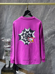 CHH Chrome Heart Long Sleeve Shirt Unisex Fashion Loose Long Sleeve Shirt