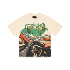 Godspeed T Shirts High-quality trendy pure cotton spring and autumn