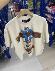 Paly Hollywood T Shirts Heavyweight high-quality pure cotton streetwear