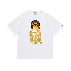 Bathing Shark print T Shirts