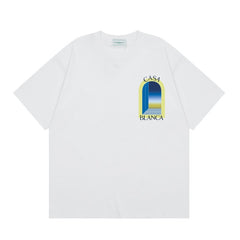 Casablanca T SHIRTS High-quality pure cotton streetwear