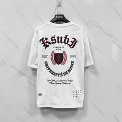 KSUBI T SHIRTS High-quality 260g 32-count double-yarn pure cotton streetwear—suitable for all seasons.