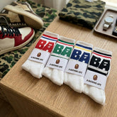 Bathing Shark print Socks ape head socks men and women medium tube towel bottom outdoor actual combat elite training sports basketball socks