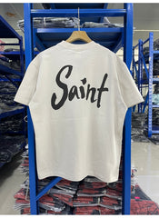 Saint Michael T Shirts High-quality, trendy pure cotton clothing