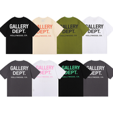 GALLERY DEPT T Shirts Ink-splatter style pure cotton casual wear
