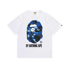 Bathing Shark print T Shirts