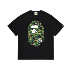 Bathing Shark print T Shirts