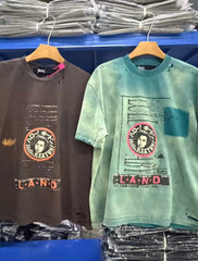 Paly Hollywood T Shirts Heavyweight high-quality pure cotton streetwear