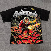 Godspeed T Shirts 100% pure cotton 260g fabric Streetwear fashion