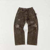 Saint Michael Distressed Wash Sweatpants