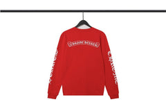 CHH Chrome Heart Long Sleeve Shirt Unisex Fashion Loose Long Sleeve Shirt
