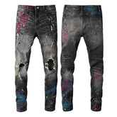Men Trendy Jeans High-street trendy apparel