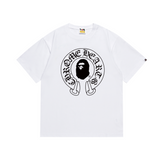Bathing Shark print T Shirts