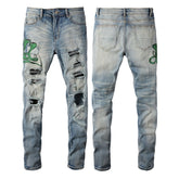 Men Trendy Jeans High-street trendy apparel