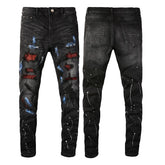 Men Trendy Jeans High-street trendy apparel