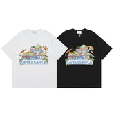 Casablanca T SHIRTS High-quality pure cotton streetwear