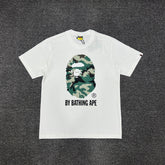 Bathing Shark print T Shirts
