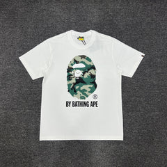 Bathing Shark print T Shirts
