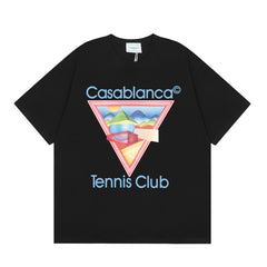 Casablanca T SHIRTS High-quality pure cotton streetwear