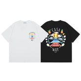 Casablanca T SHIRTS High-quality pure cotton streetwear
