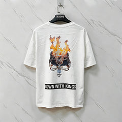 KSUBI T SHIRTS High-quality 260g 32-count double-yarn pure cotton streetwear—suitable for all seasons.