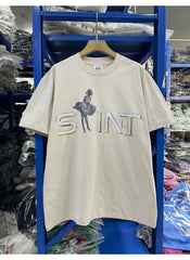Saint Michael T Shirts High-quality, trendy pure cotton clothing