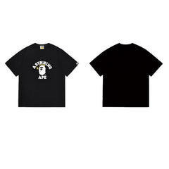 Bathing Shark print T Shirts High-quality 100% cotton streetwear