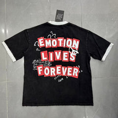 MIXED EMOTION T SHIRTS High-quality streetwear made from 260g pure cotton