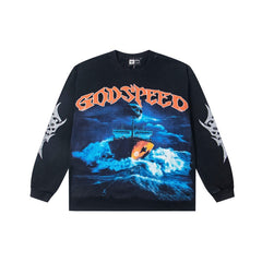 Godspeed Long sleeved shirts High-quality trendy pure cotton spring and autumn