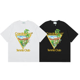 Casablanca T SHIRTS High-quality pure cotton streetwear