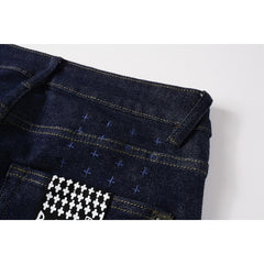 KSUBI Jeans Slim Fit Casual Jeans