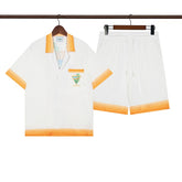Casablanca Beach Shirt & Shorts Set Casual Summer Vacation/Travel Wear (Sold Separately)