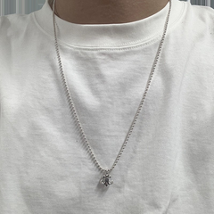 Chrome Hearts Necklace Vintage Scout Flower Necklace Iris Fall Winter