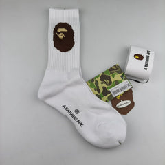 Bathing Shark print Socks ape head socks men and women medium tube towel bottom outdoor actual combat elite training sports basketball socks