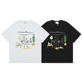 Casablanca T SHIRTS High-quality pure cotton streetwear