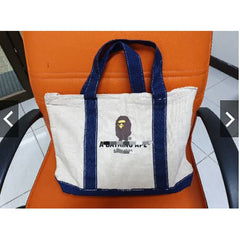 Bathing Shark print Bag Shopping Tote Bag