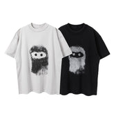 VTG T Shirts Men Creative Pure Cotton High-Street Fashion