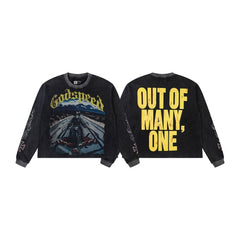 Godspeed Long sleeved shirts High-quality trendy pure cotton jacket for spring and autumn
