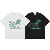 Casablanca T SHIRTS High-quality pure cotton streetwear