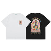 Casablanca T SHIRTS High-quality pure cotton streetwear